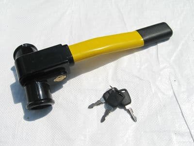 T Bar Shape Steering Wheel Lock - Anti Theft / Security / Deterrent / Car / Vehicle