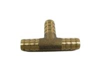 9mm T Brass Hose Joiner | SecureFix Direct