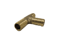 9mm T Brass Hose Joiner | SecureFix Direct