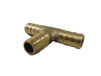 9mm T Brass Hose Joiner | SecureFix Direct