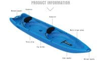Tandem sit-on top kayak SF4001 | SecureFix Direct