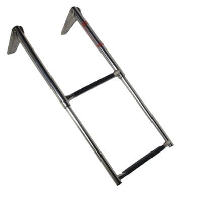 Telescopic Boat Boarding Ladder 2 Step (Stainless Steel Folding Marine Platform)