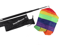 8M Telescopic Flag Pole with Storage Bag | SecureFix Direct