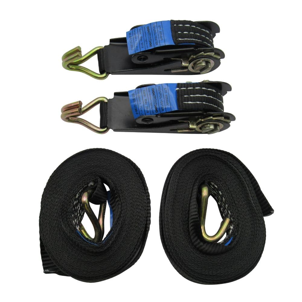 2X 0.8T 25MM Lashing Ratchet Strap | SecureFix Direct