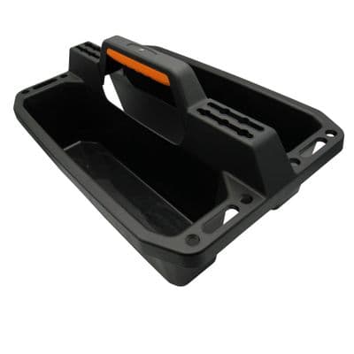 Tool Organiser Tote Carrier Tray (Case Utility Storage Heavy Duty Lightweight Ergonomic)