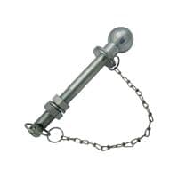 50MM Long Ball Towing Pin 25MM Thread | SecureFix Direct