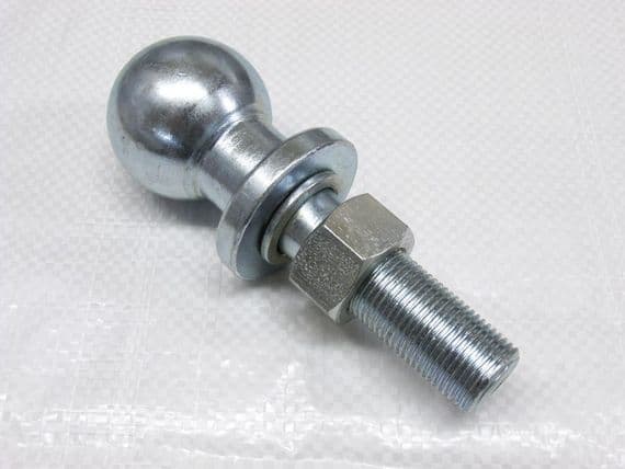 50MM Short Ball Towing Pin 25MM Thread | SecureFix Direct