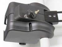 Tow Bar Mounted 3 Bike Cycle Carrier - Bicycle Rack Carry Lights Cycling Secure Transport