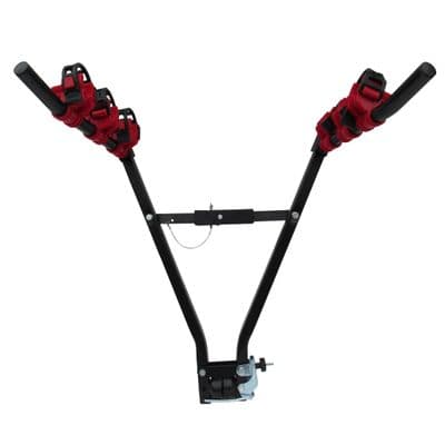 Tow Bar Mounted Bicycle Rack 3 Bike (Cycle Carrier Universal Rear Hitch)