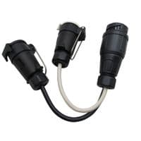 13 Pin Plug to 7 Pin Socket Adaptor | SecureFix Direct