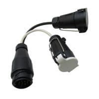 13 Pin Plug to 7 Pin Socket Adaptor | SecureFix Direct