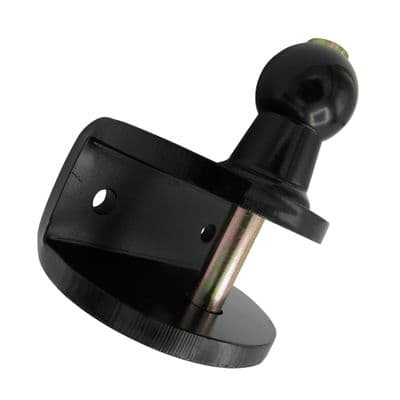 Towball With Jaw Pin 50MM (Coupling Caravan Car 3500LB Hitch Horse Box Tractor Quad Steel)