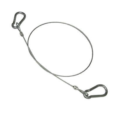 Trailer Break Away Safety Cable Hook & Hook (Towing Brake Wire Caravan Coupling)