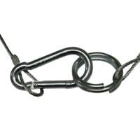 Hook and Ring Break Away Cable | SecureFix Direct
