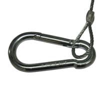 Hook and Ring Break Away Cable | SecureFix Direct