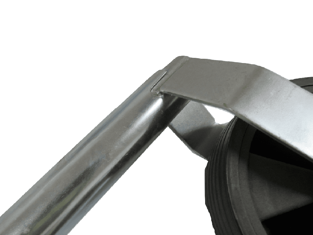 Jockey Wheel with Nose Weight Gauge 48MM SecureFix Direct