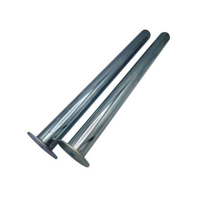 Trailer Prop Stand Drop Tubes 34MM x 460MM X2 (Caravan Support Leg Steady Bar)