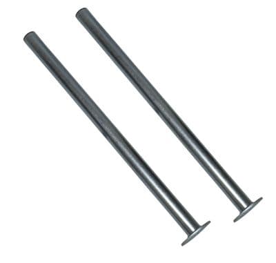 Trailer Prop Stand Drop Tubes 34MM x 600MM X2 (Caravan Support Leg Zinc Plated)