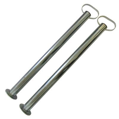 Trailer Prop Stand Drop Tubes 48MM x 700MM X2 (Caravan Support Leg Steady Bar)