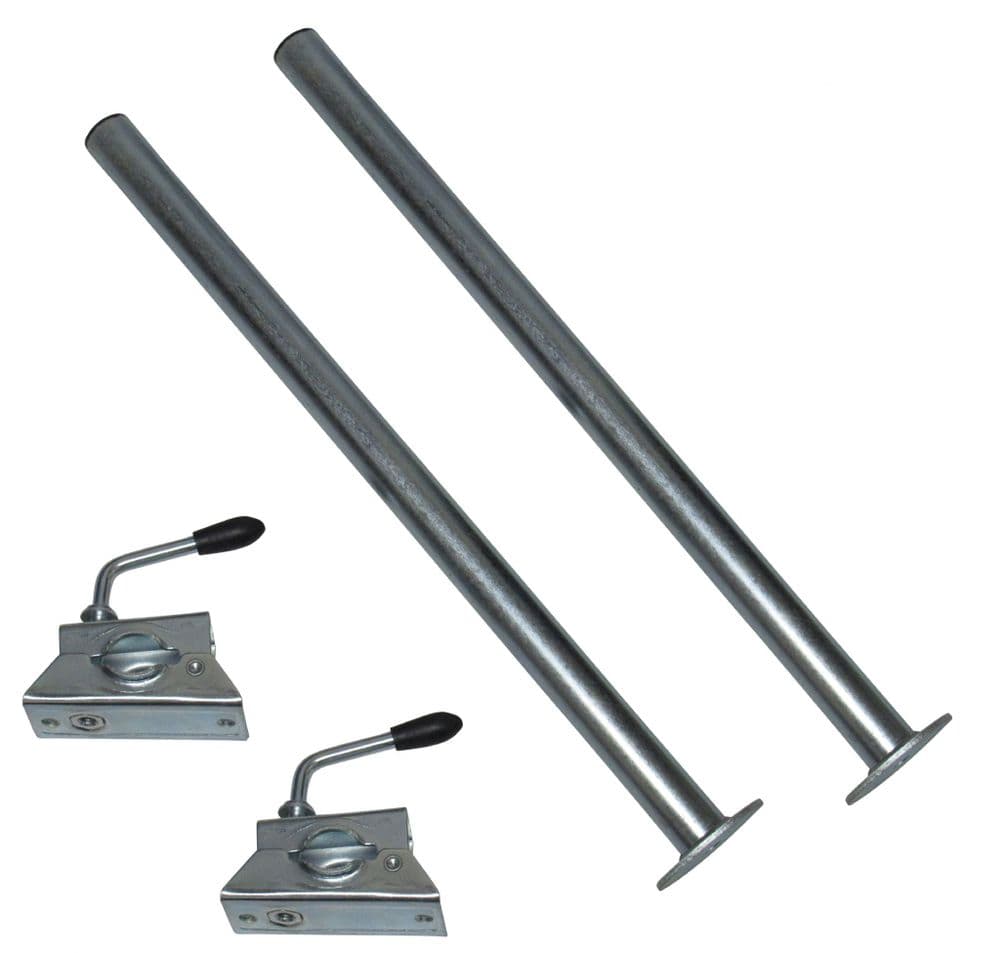Trailer Prop Stands & Clamps 34MM 600MM | SecureFix Direct