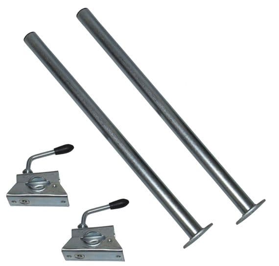 Trailer Prop Stands & Clamps 34MM 600MM | SecureFix Direct