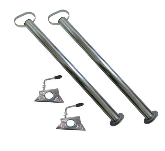 Trailer Prop stands & Clamps 48MM 700MM | SecureFix Direct