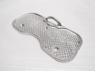 Transom Pad Plate Aluminum 200MM x 95MM - Boat Tether Engine Outboard Motor Protector