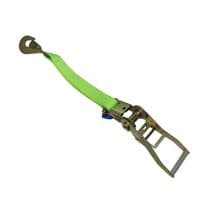 Car Recovery Straps with Twisted Hooks | SecureFix Direct