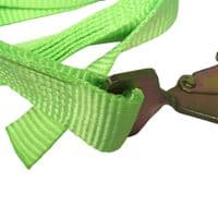 Car Recovery Straps with Twisted Hooks | SecureFix Direct