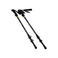 Trekking Poles Quick Release With Straps x2  - Adjustable Anti-Shock Hiking Nordic Walking