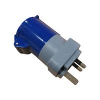 UK 13AMP Plug to CEE 16Amp Female Socket Adapter | Free UK Mainland Delivery