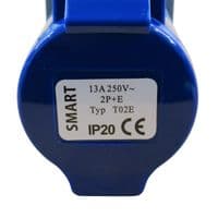 UK 13AMP Plug to CEE 16Amp Female Socket Adapter | Free UK Mainland Delivery