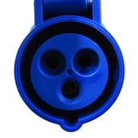 UK 13AMP Plug to CEE 16Amp Female Socket Adapter | Free UK Mainland Delivery