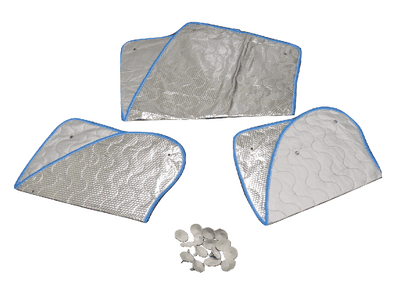 Universal Internal Thermal Windscreen Blind - Window Cover Motorhome Van Condensation All Weather