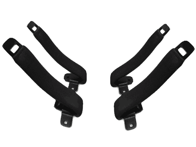 Universal Kayak Roof Rack Bars with Tie Down Straps - Mount Car Van J Bar