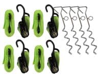 High Vis Universal Tie Down Strap Kit | SecureFix Direct