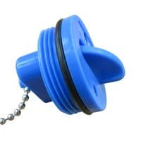 Water Filler Cap - 33MM Nylon Deck Socket Marine Plug Motorhome Caravan