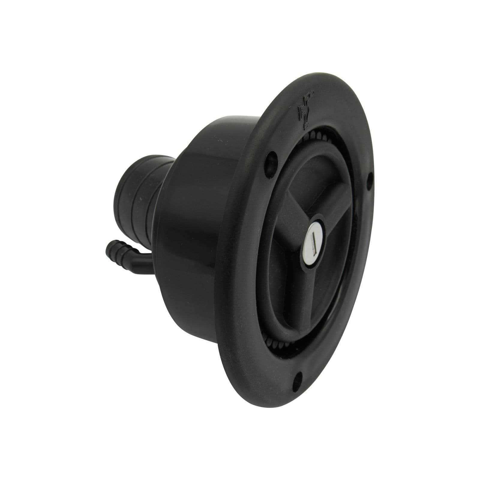 Water Inlet Filler Cap Locking Black SecureFix Direct
