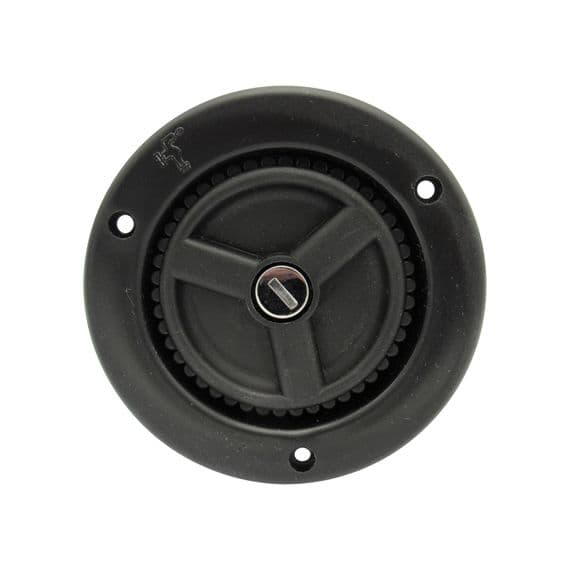 Water Inlet Filler Cap Locking Black | SecureFix Direct