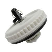 Water Inlet Filler Cap Locking White | SecureFix Direct