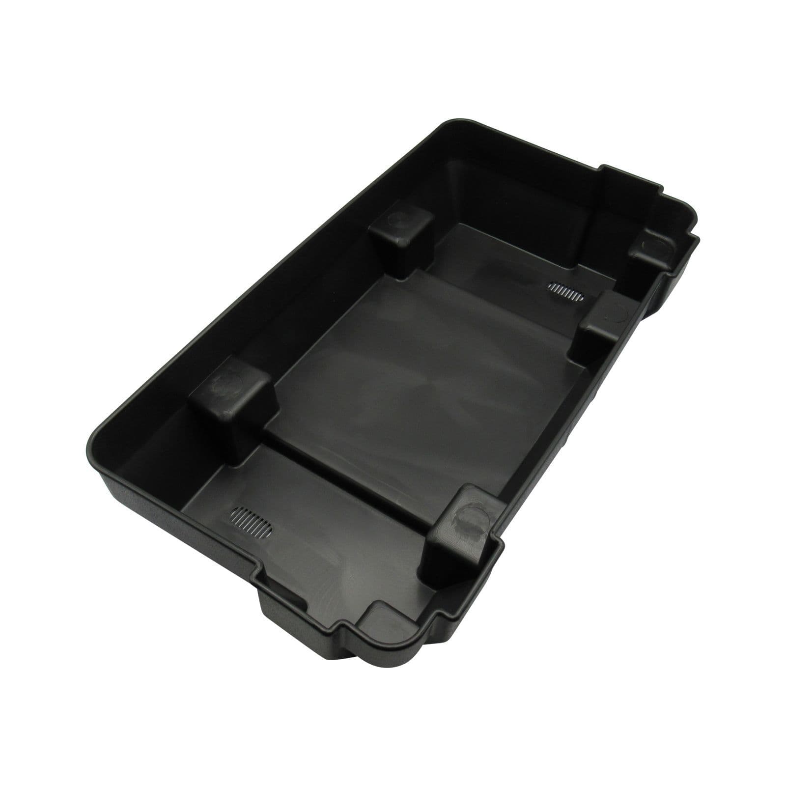 Large Leisure Battery Box & Black Straps SecureFix Direct