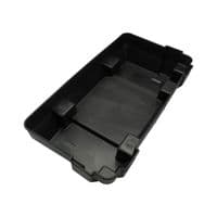Large Leisure Battery Box & Black Straps | SecureFix Direct