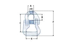 Grade 80 16MM Webbing Connector | SecureFix Direct