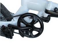 36V White Folding Electric Bike | SecureFix Direct