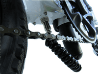 36V White Folding Electric Bike | SecureFix Direct