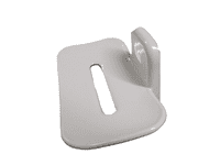 White Wall Mounted Soap Dish | SecureFix Direct