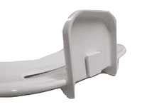 White Wall Mounted Soap Dish | SecureFix Direct