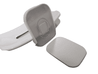 White Wall Mounted Soap Dish | SecureFix Direct