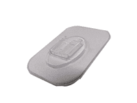 White Wall Mounted Soap Dish | SecureFix Direct