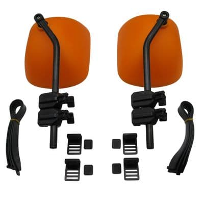 Wide Angle Towing Mirrors X2 (Adjustable Rear View Blind Spot Caravan Trailer)